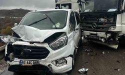 Aşkale’de zincirleme trafik kazası