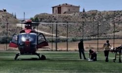 Darende'de 20 yaşındaki hasta hava ambulansıyla Malatya'ya nakledildi