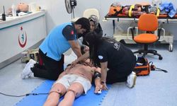 Elazığ UMKE personeline ileri yaşam desteği eğitimi
