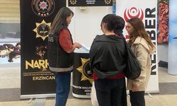 Erzincan Emniyetinden uyuşturucuya karşı farkındalık çalışması