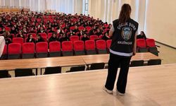 Erzincan'da öğrencilere suç ve güvenlik eğitimi