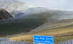 Ilgar Dağı'nda tipi ulaşımı olumsuz etkiledi
