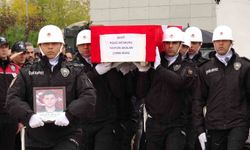 Kazada şehit düşen polis memuru dualarla uğurlandı