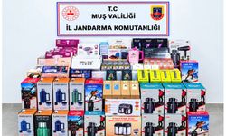 Muş'ta 700 bin TL değerinde kaçak ürün yakalandı
