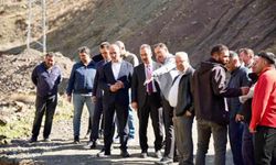 Sel felaketinin ardından Üzümlü’de saha incelemesi