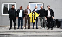 Bitlisspor’dan OSB Başkanı Necdet Yalçınkaya’ya ziyaret