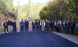 Anadere ve Kesandere yollarında asfalt çalışmaları sürüyor