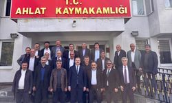 Ahlat’ta Muhtarlar Günü Törenle Kutlandı