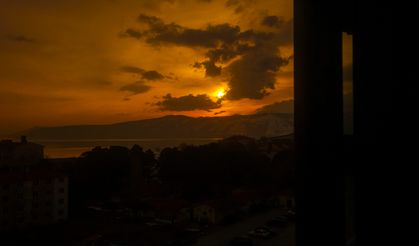 Tatvan’da gün doğumu: Muhteşem kareler