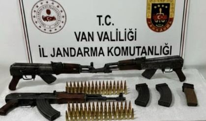 Van’da 3 adet uzun namlulu silah ele geçirildi