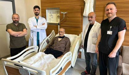 Kalbi 25 dakika durdu, başarılı bypass ameliyatı ile hayata döndürüldü