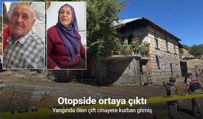 Elazığ’da ev yangınıyla ilgili çarpıcı detay: Karı kocanın vurulduğu ortaya çıktı