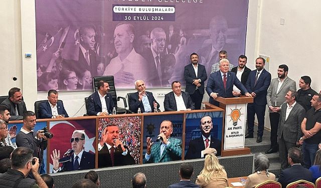 AK Parti Grup Başkanvekili Akbaşoğlu'ndan Ak Parti İl Başkanlığına ziyaret