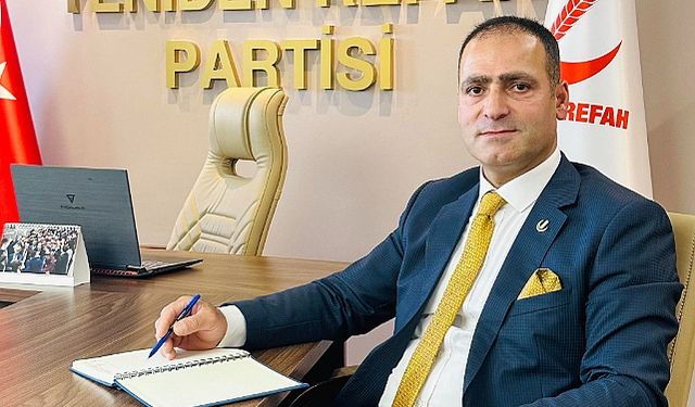 Yeniden Refah Partisi Tatvan İlçe Başkanı Emrullah Tekin oldu