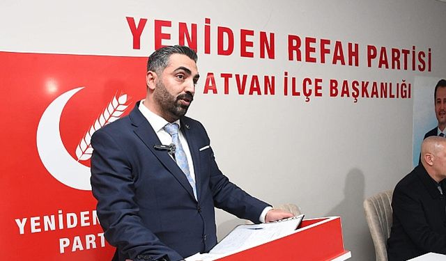 Yeniden Refah Partisi Tatvan ilçe yönetimi istifa etti