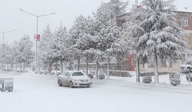 Bitlis dahil 4 ile kar yağışı uyarısı