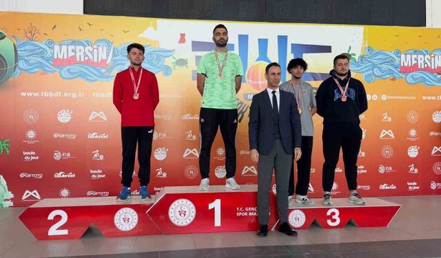 Boccede Elazığlı sporcu Türkiye 3’üncüsü oldu