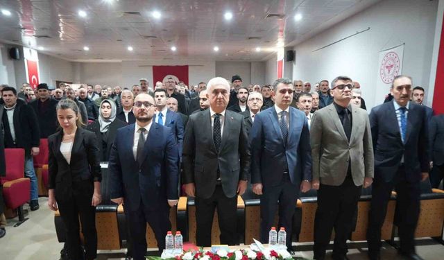 Muş’ta muhtarlara yönelik bağımlılıkla mücadele semineri