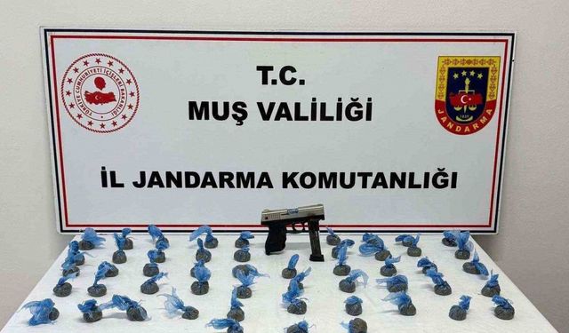 Muş’ta uyuşturucu operasyonu