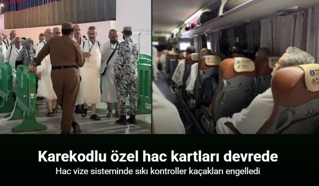 Hac kontrolleri tamamen dijitalleşti: Hacılar sıkı takipte..!
