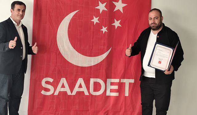 Saadet Partisi Tatvan İlçe Başkanlığına Tuncay Tunç atandı