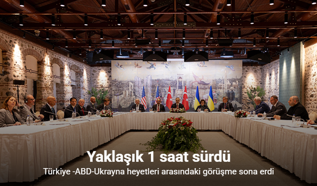 Dünyanın gündemindeki görüşme sona erdi