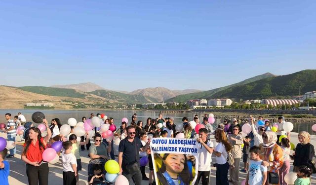 Kanseri yendiğimde balon uçuralım” demişti: Tatvan’da duygusal anlar