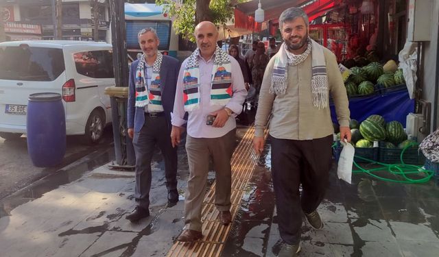 Bitlis’te anlamlı adım: Esnafa Gazze’deki zulüm hatırlatıldı