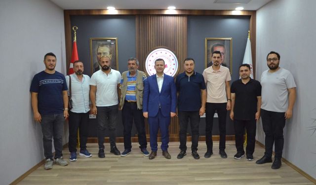 BİGACEM’den Tatvan Kaymakamı’na Demirer’e hayırlı olsun ziyaret