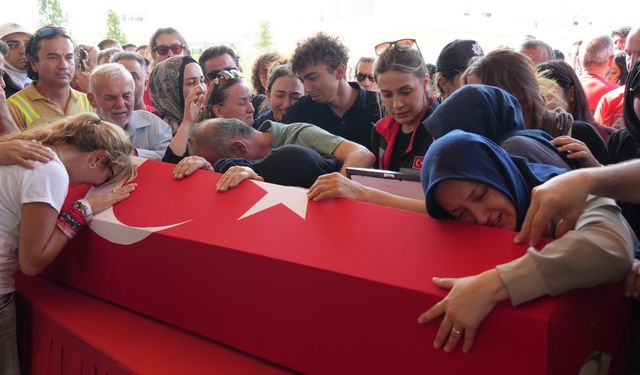 Orman yangını şehitlerine son görev: 5 kişi Ankara’da uğurlandı