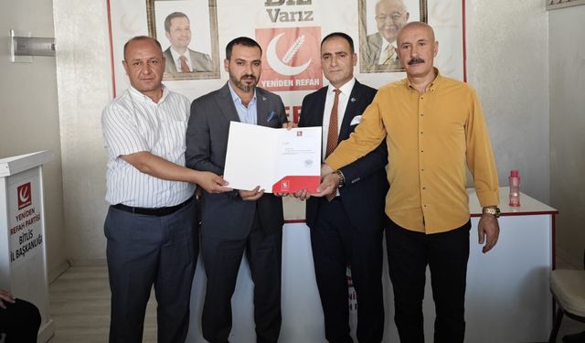 Yeniden Refah’ta görev değişimi: Bitlis ve Tatvan’da yeni isimler