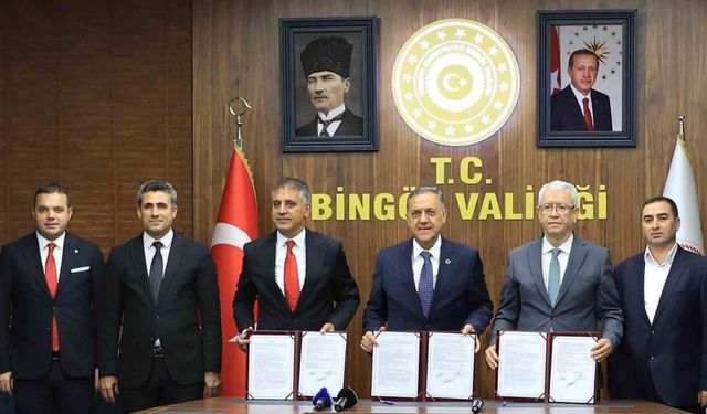 Bingöl’de okul yapım protokolü imzalandı