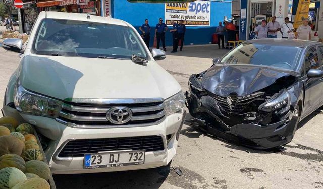 Elazığ’da trafik kazası