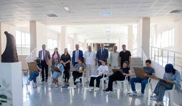 Erzincan’da güzel sanatlar için özel yetenek sınavları yapıldı