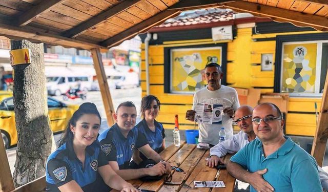 Erzincan’da polis ekipleri vatandaşlar için sahada