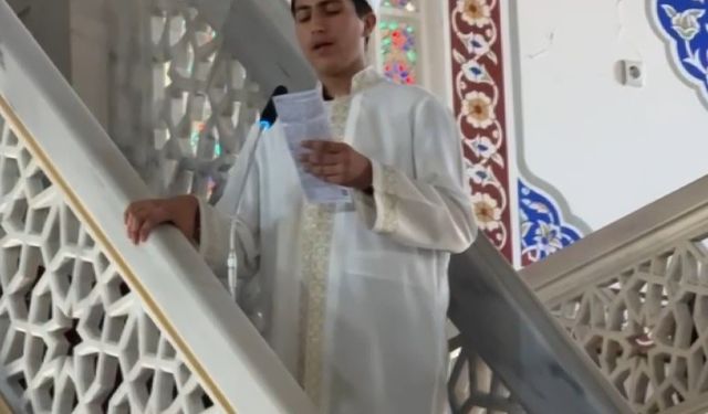 Genç hafızın Ayasofya hayali gerçek oldu