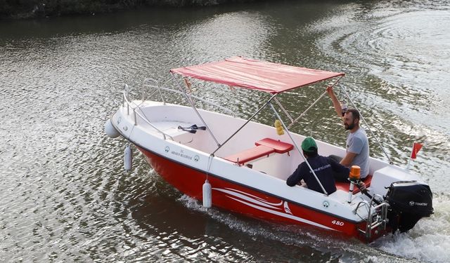 Kura Nehri’nde tekneler yeniden boy gösterdi
