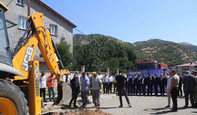 Mutki’de doğal gaz sevinci