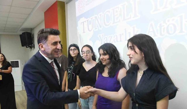 ’Tunceli Yazıyor’ Projesi kapanış programı düzenlendi