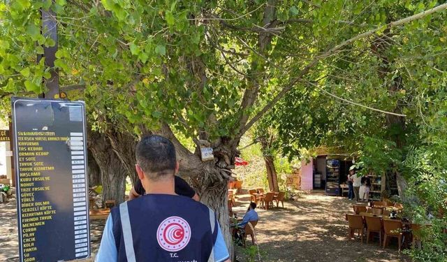 Tunceli’de ürün denetimlerinde 3 işletmeye yaptırım uygulandı