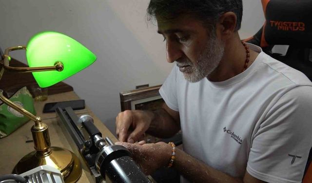 Van’da tespih sanatı yaşatılıyor