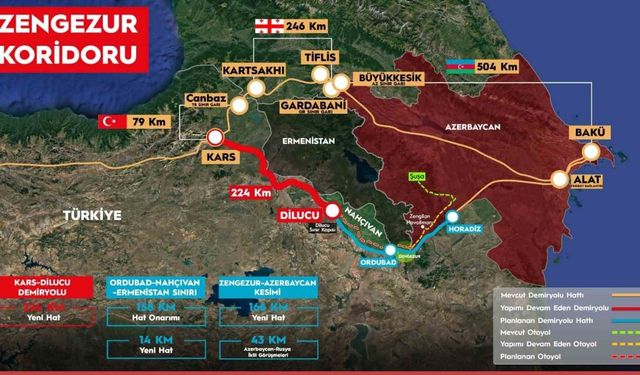 Zengezur Koridoru’nda tarihi adım