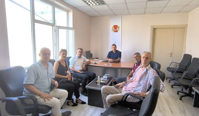 TGS heyeti BİGACEM’i ziyaret etti