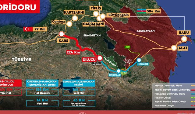 Bakan Uraloğlu duyurdu: Zengezur Koridoru için tarihi adım atılıyor