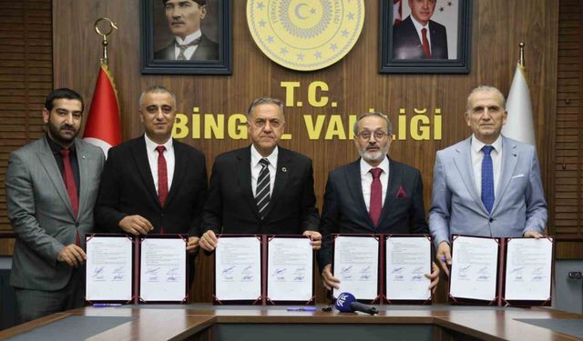 Bingöl Üniversitesi,  İŞGEM ve OSB ile protokol imzaladı