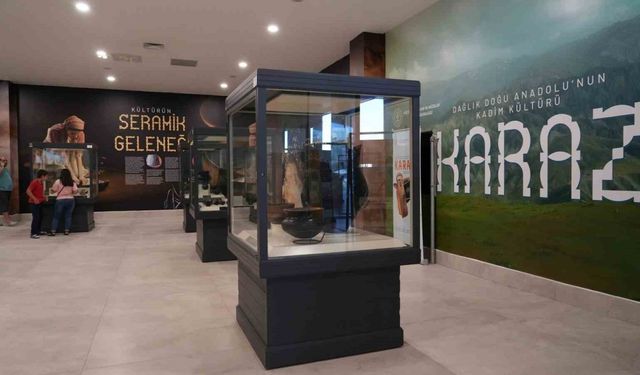 Erzurum Müzesi’nde 5 bin yıllık eserler sergileniyor