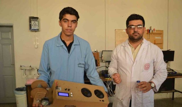 Muşlu öğrenci ‘Sıfır Atık Yarışması’nda Türkiye üçüncüsü oldu