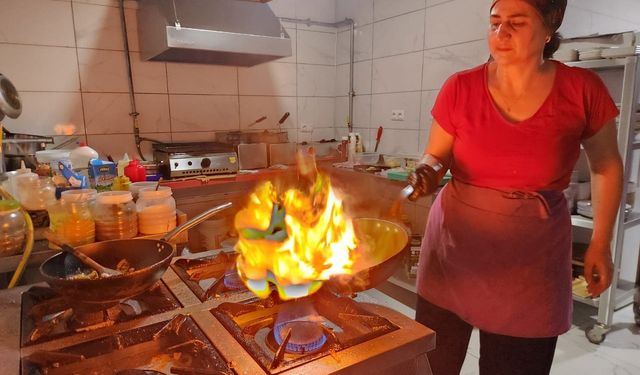 Tunceli’de kadınların kurduğu sofrada hem gelenek hem de sağlık var