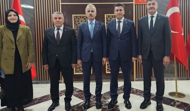Ulaştırma ve Altyapı Bakanı Uraloğlu Tunceli’de
