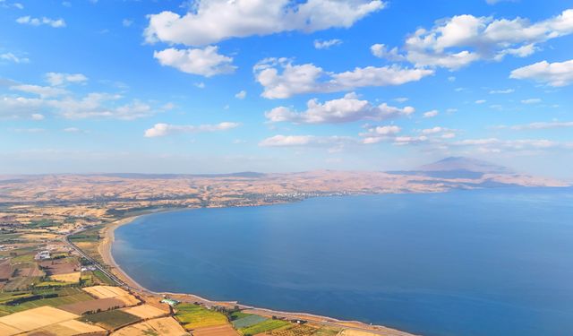 Ahlat’ta drone ile görsel şölen